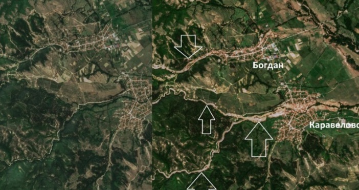 Метео Балканс пусна кадри от сателит които показват силата на