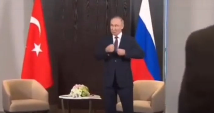 Любопитни необработени кадри с Путин се появиха в мрежата Руският президент