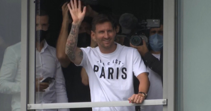 Аржентинската звезда на Пари Сен Жермен Лионел Меси продължава да демонстрира отлична