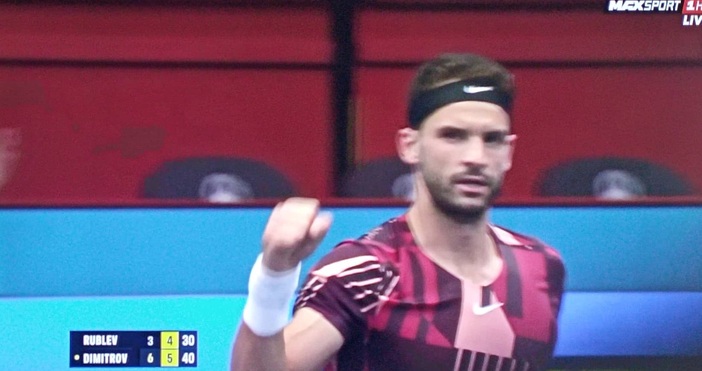 Българският тенисист Григор Димитров записа страхотна победа на турнира във