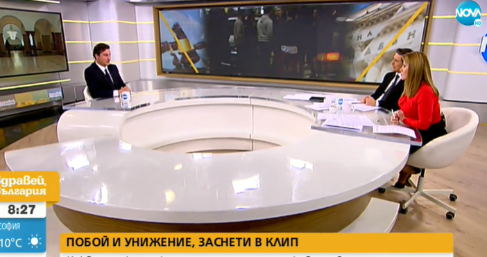 Стопкадър Нова ТвКрум Зарков изрази мнение като гражданин за инцидентите