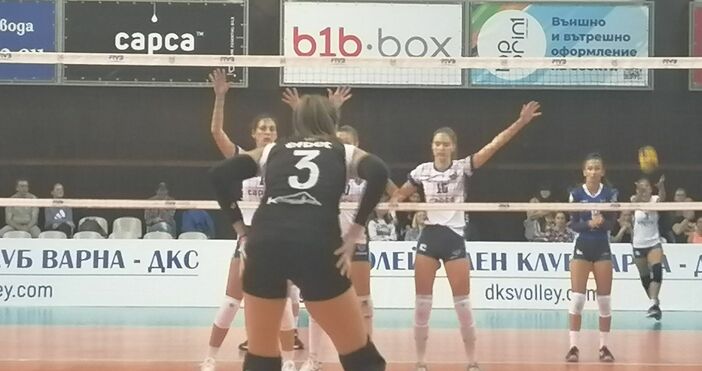 Снимки Варна ДКСВ първото си домакинство за сезона в женската волейболна