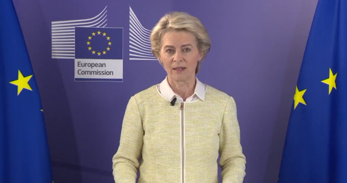 Урсула фон дер Лайен проговори за мигрантите  Председателят на Европейската комисия