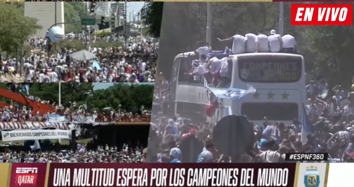 Улиците на аржентинската столица са пълни с хора в този