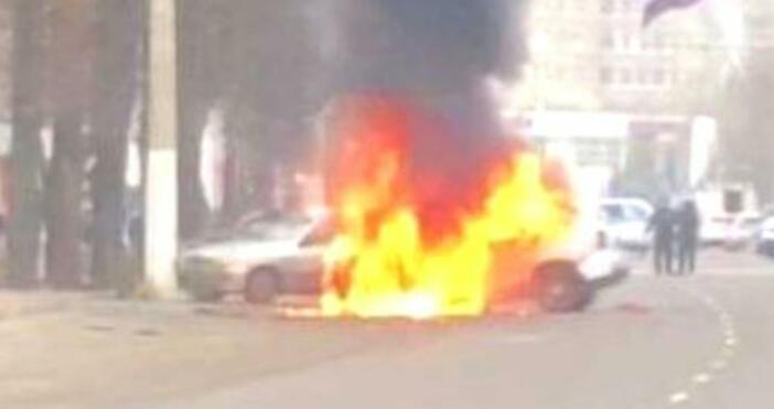За експлозия на автомобил в южния украински град Мелитопол съобщиха
