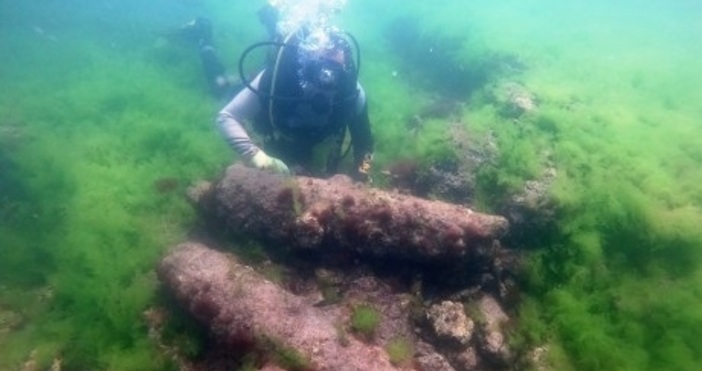 Снимки НИМЕкип на Центъра за подводна археология ЦПА ръководен от
