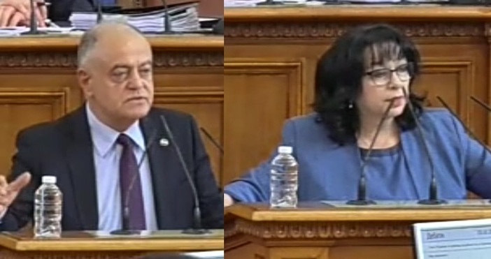 Бившият министър на енегетиката Теменужка Петкова се провикна от трибуната