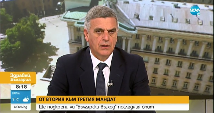 Лидерът на Български възход Стефан Янев коментира настоящата политическа ситуация
