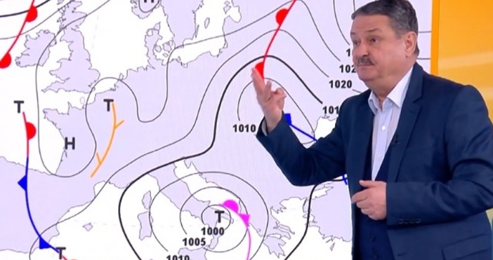 Цели три нови циклона от Средиземноморието ще определят времето над