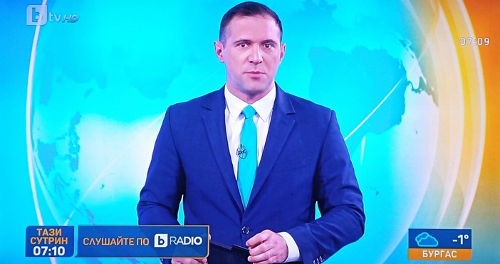 Златимир Йочев се завърна в ефира на БТВ Той отново