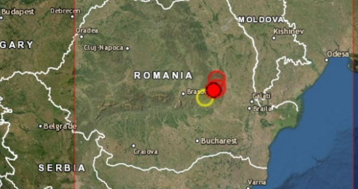 И Вранча се тресе Пет земетресения в Румъния за една