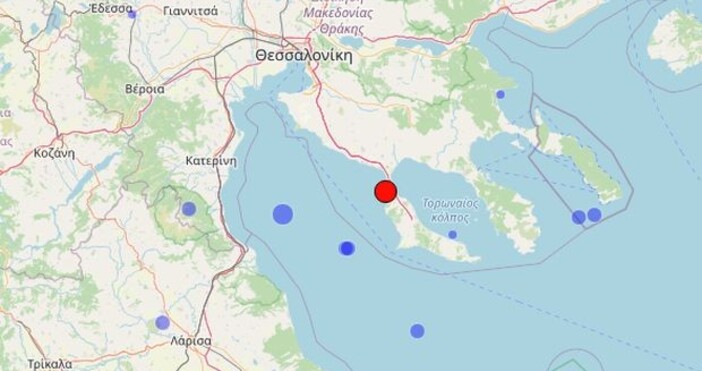 Изображение НИГГИ в Гърция земята се разтресе  Земетресение с магнитуд 4 8 по
