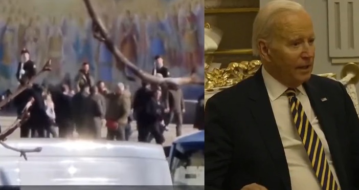 Байдън е на изненадваща визита в Украйна  Американският президент Джо Байдън