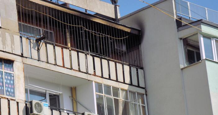 снимки 52-годишен бургазлия загина при пожар в дома си тази