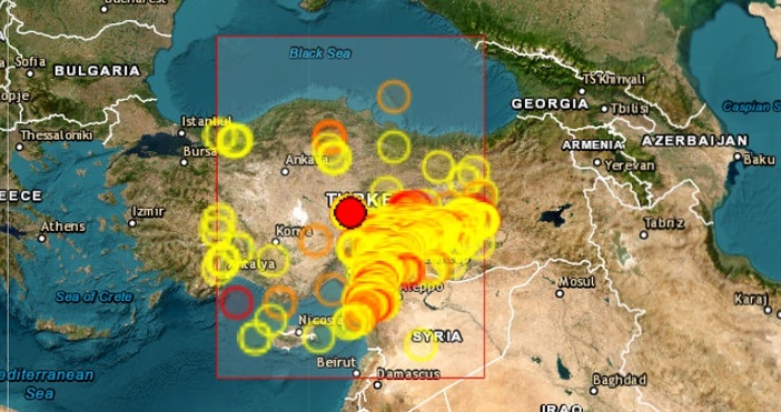 Нов силен трус разлюля централна Турция Магнитудът е 4 6 по
