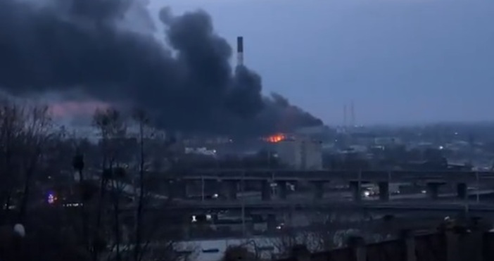 Серия руски ракетни атаки събуди Украйна в четвъртък сутринта Експлозии