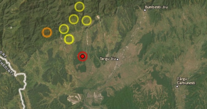Силно земетресение в Румъния Усети се и в България Земетресение е с