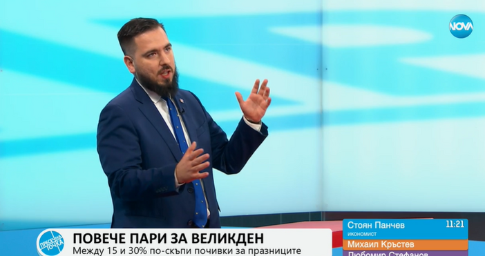 Стопкадър Нова ТвИкономистът Стоян Панчев каза кога цените на родния