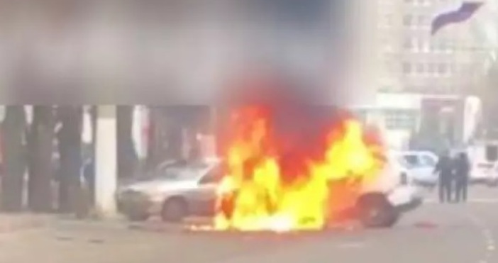 Автомобилът на руския колаборант Максим Зубарев е бил взривен в