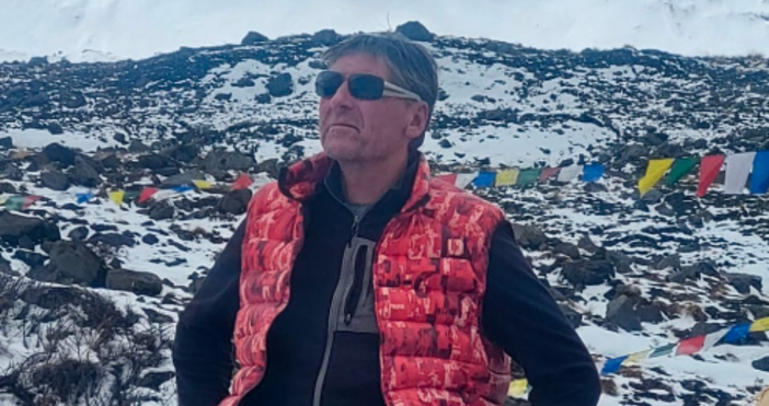 Българският алпист Господин Динев се отправя към най смъртоносния връх в