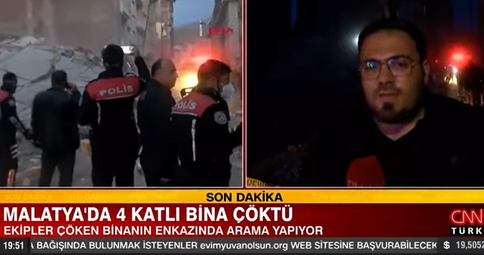 Все пак има жертва при рухването на сграда в Турция:Един