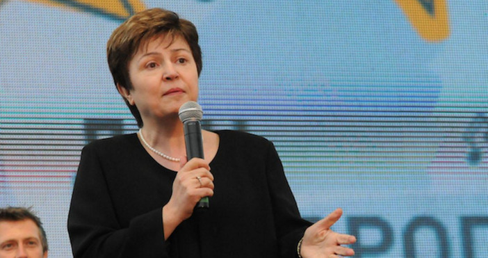 Кристалина Георгиева, която е управляващ директор на Международния валутен фонд,