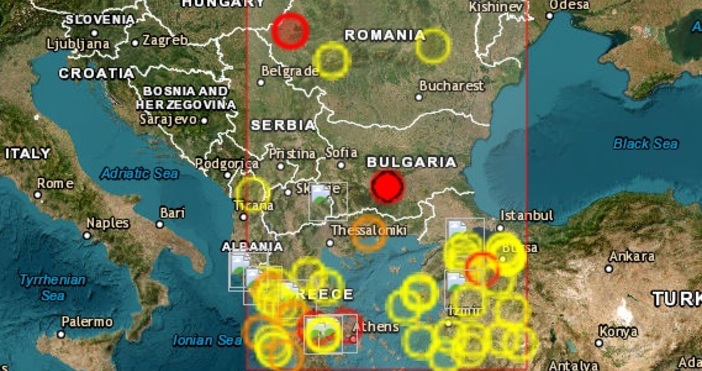 Епицентърът е в района на ПловдивЗеметресение с магнитуд 4 8 по Рихтер разлюля