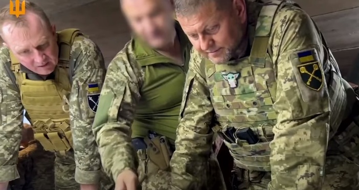 Ген Валерий Залужний началник на Генералният щаб на украинската армия