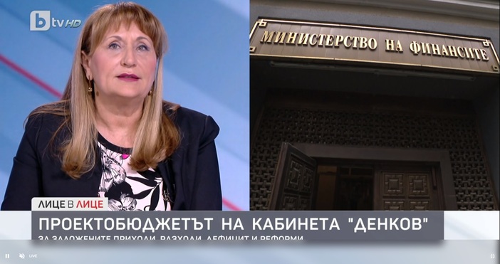 Бившият социален министър Лидия Шулева коментира бюджета, който финансовият министър