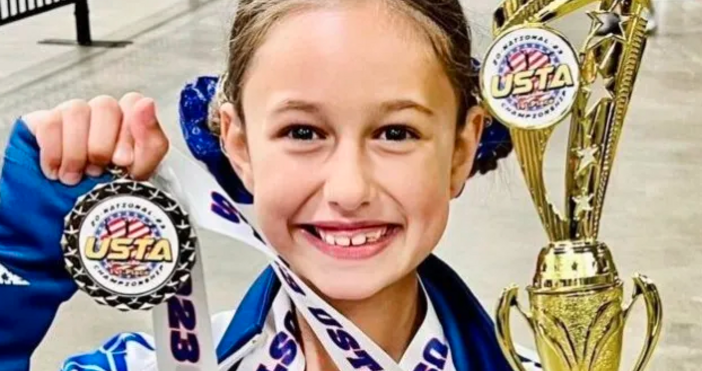 8 годишната Сияна Мария Иванова покори САЩ като взе златото