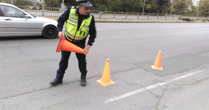 Пътят Бургас Созопол е затворен заради инцидент с неприбран