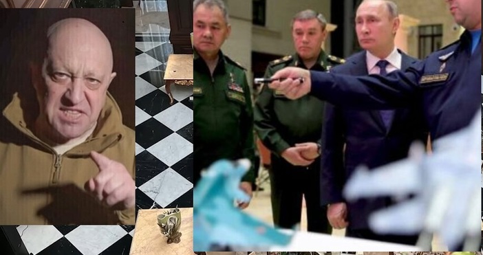 Руският президент Владимир Путин и основателят на частната военна компания