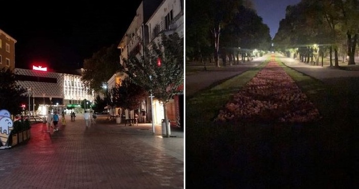 Граждани на Варна се възмущават че уличното осветление града в