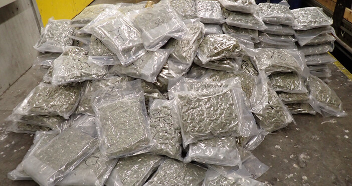 снимки Агенция Митници Митничари заловиха над 145 кг марихуана на ГКПП Кап