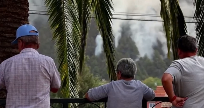 Огнен ад погълна домовете на десетки жители на Тенерифе  От вторник