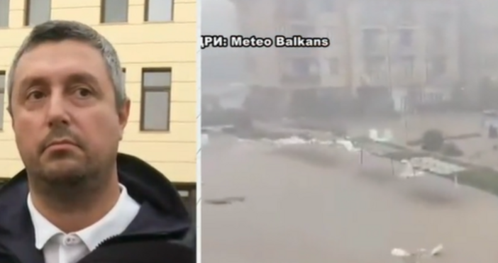 Стопкадър Нова ТвКметът на Царево обяви  че водният ад в района
