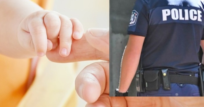 Полицаи спасиха 6-дневно бебе, съобщиха от МВР-Русе.На 6 септември сутринта