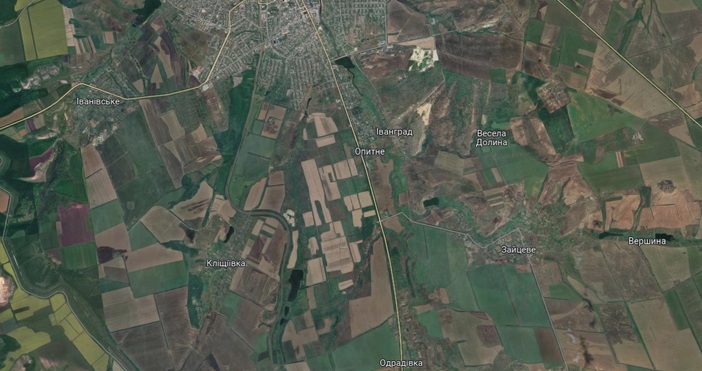Украинската армия е отвоювала населеният пункт Андрийвка в Донецка област Това е