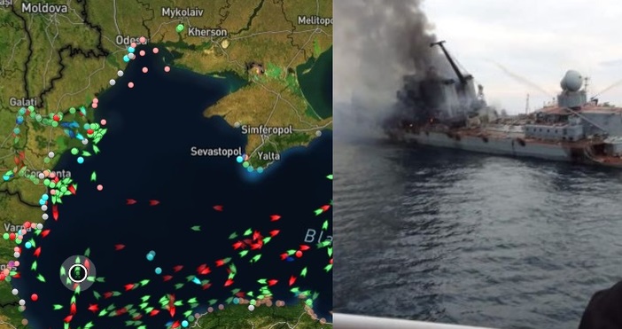 След поредица украински удари напоследък срещу плавателни съдове руският Черноморски