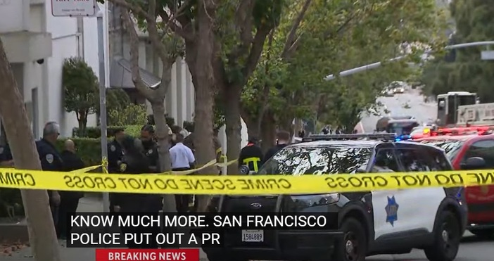 Кола се е врязала в китайското консулство в Сан Франциско