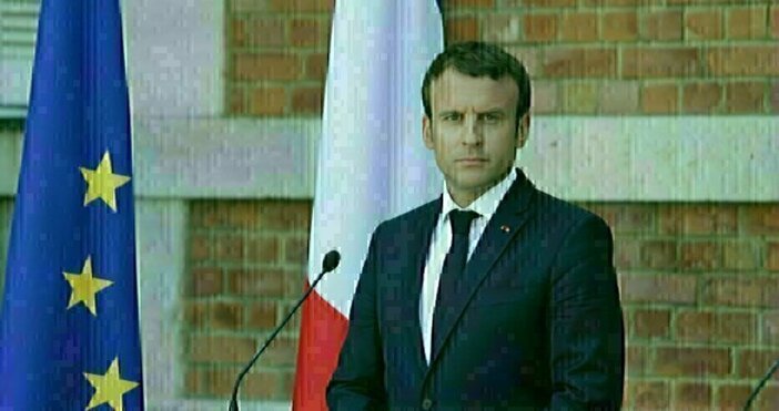 Президентът на Франция Еманюел Макрон потвърди днес подкрепата на своята