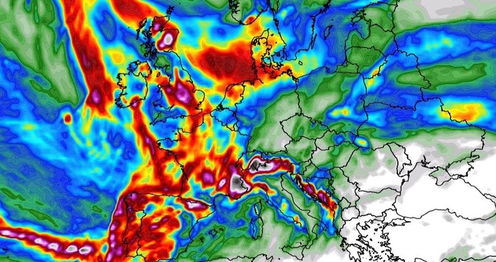 Северна Европа се подготвя за бури и наводнения Северна Европа се