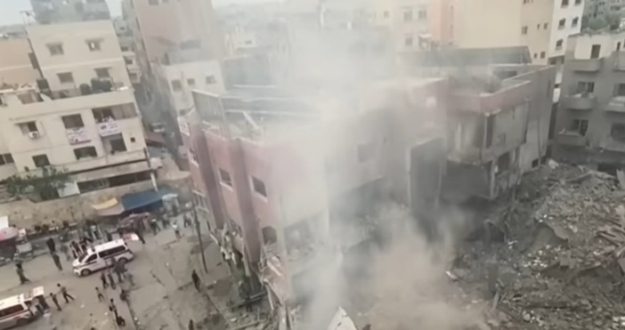 Световната здравна организация потвърди, че Израел е бомбардирал най-голямата болница