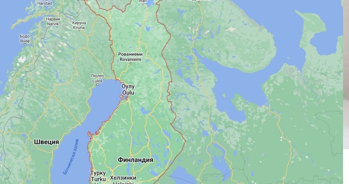 Гугъл мапсФинландия затваря четири контролно пропускателни пункта на границата с Русия