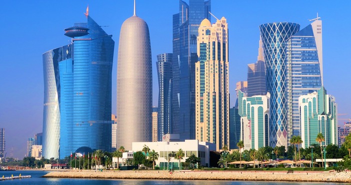 Катар, който е произвел почти 37.6 т въглероден диоксид на