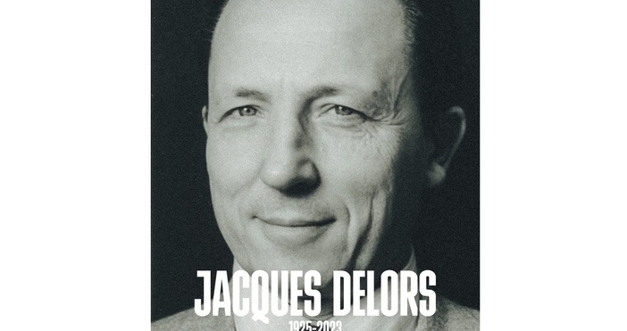 Снивка Туитър Бащата на еврото Жак Делор почина на 98 годишна възраст