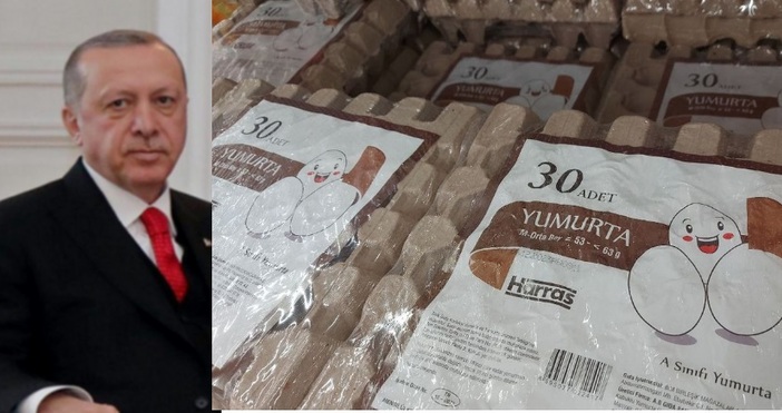 В Русия пристигна първата партида яйца от Турция в количество