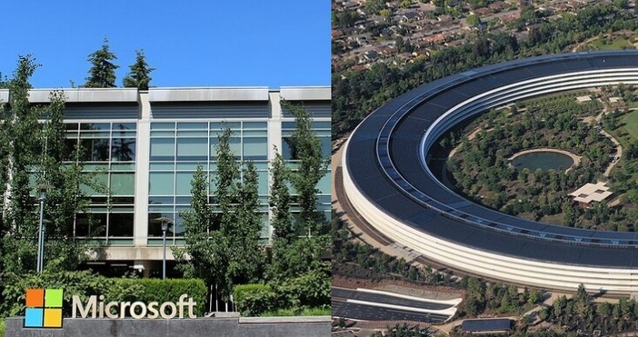 Microsoft за кратко детронира Apple като най-ценната компания в света.