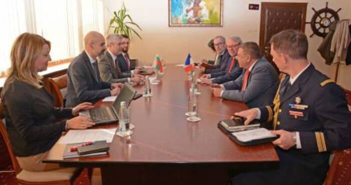 Кметът на Варна Благомир Коцев се срещна с посланика на Франция