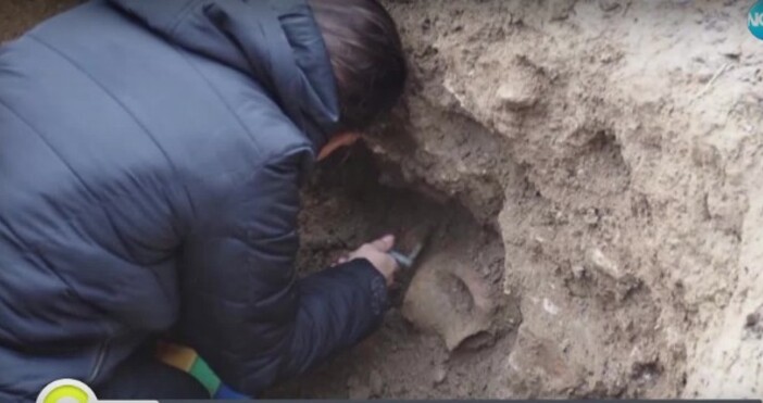 На съвсем случайна и необичайна находка попаднаха археолози от Велико
